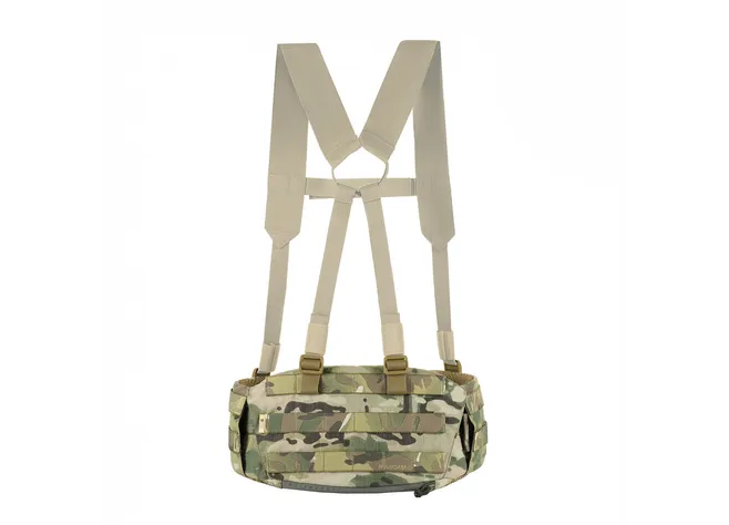 Пояс тактичний M-Tac War Belt ARMOR Multicam Фото 8